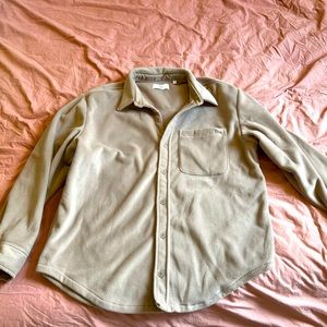 TNA Button Up Oversized Shirt - XL